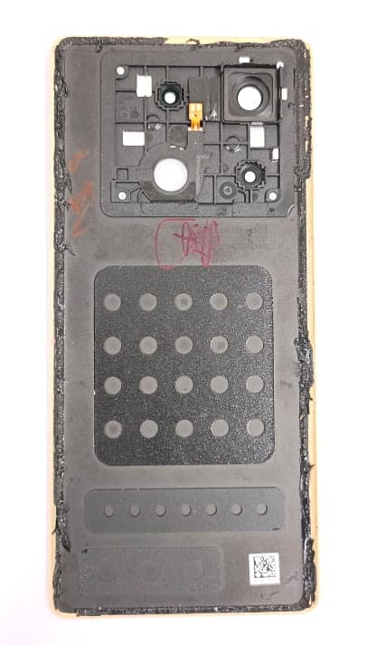 Back Panel With Camera Glass for Infinix Note 40 Pro 5g (X6851) Gold thumbnail 3