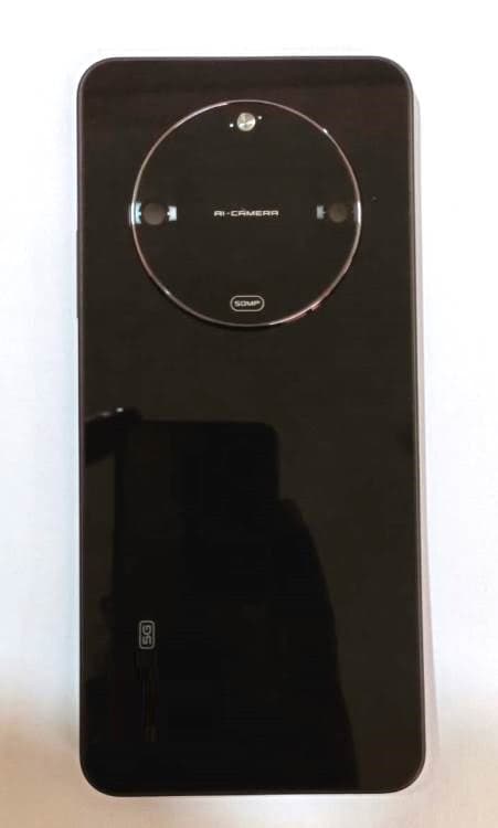 Back Panel Housing Body for Lava Blaze 2 5G Black