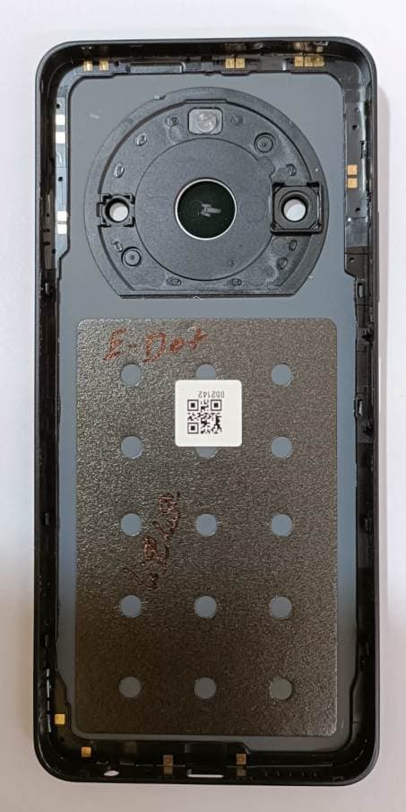 Back Panel Housing Body for Lava Blaze 2 5G Black thumbnail 2