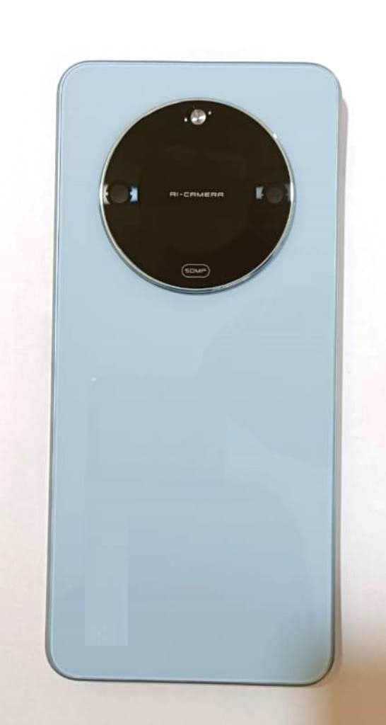 Back Panel Housing Body for Lava Blaze 2 5G Blue thumbnail 2