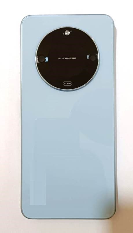 Back Panel Housing Body for Lava Blaze 2 5G Blue thumbnail 3