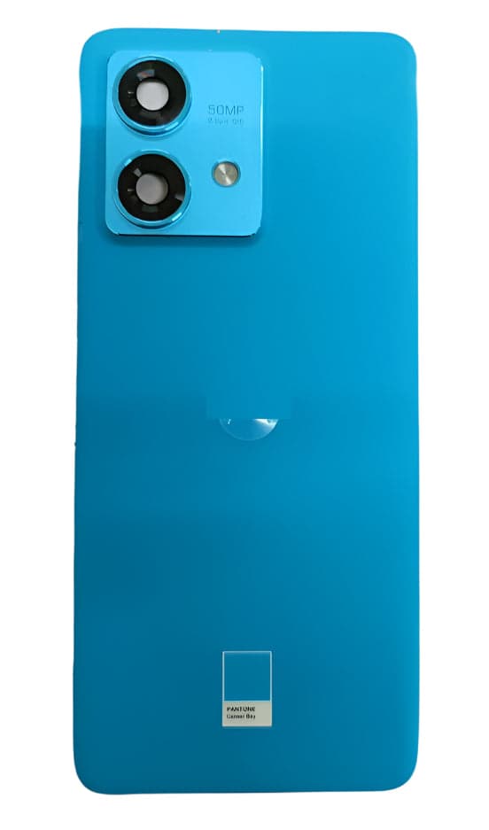 Back Panel with Camera Glass for Motorola Moto Edge 40 Neo Blue thumbnail 3