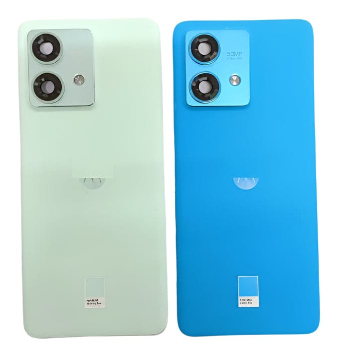 Back Panel with Camera Glass for Motorola Moto Edge 40 Neo Blue thumbnail 5