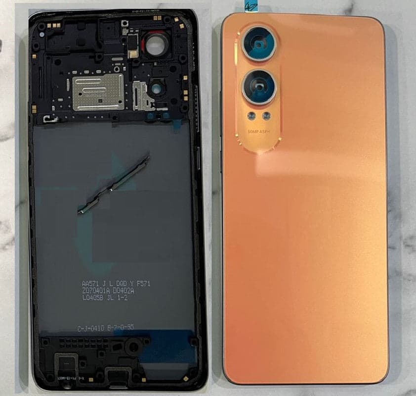 Back Panel Housing for OnePlus Nord CE 4 Lite Orange