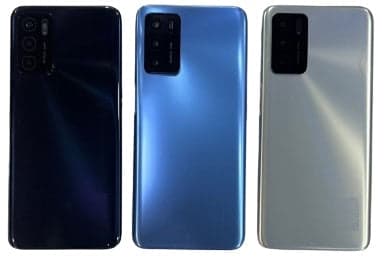Back Panel Housing for Oppo A16 Black