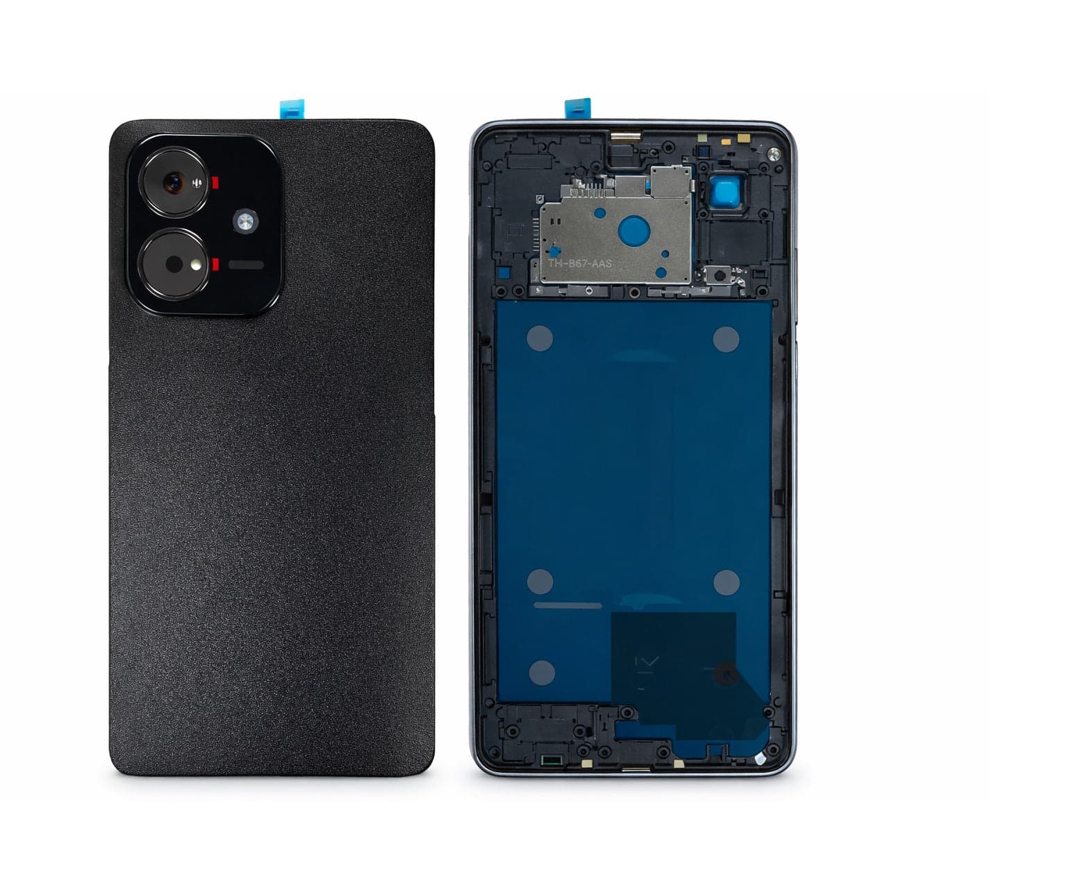 Back Panel Housing for Oppo A3X 5G Black