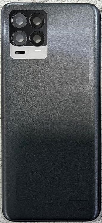 Back Panel Housing for Realme 8 Pro Black