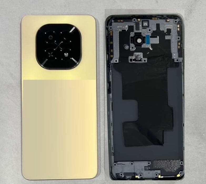 Back Panel Housing for Realme C63 5G Gold