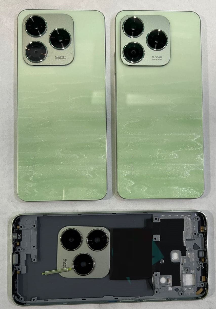 Back Panel Housing for Realme C63 Green