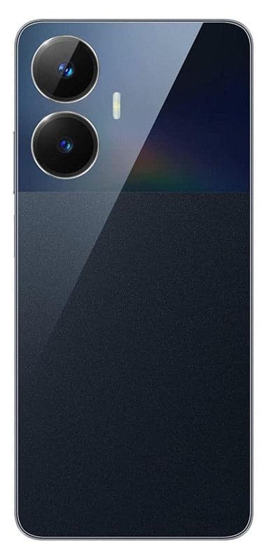 Back Panel Housing for Realme Narzo N55 Black thumbnail 2