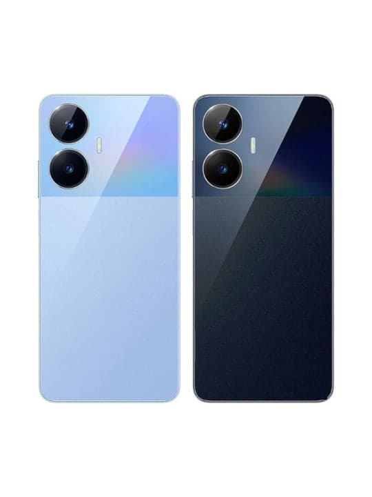 Back Panel Housing for Realme Narzo N55 Black thumbnail 3