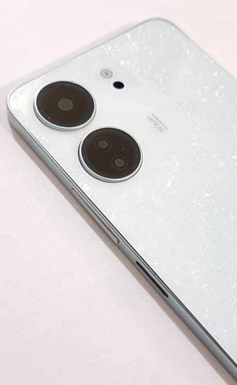 Back Panel Housing Body for Redmi 13C 4G White thumbnail 4