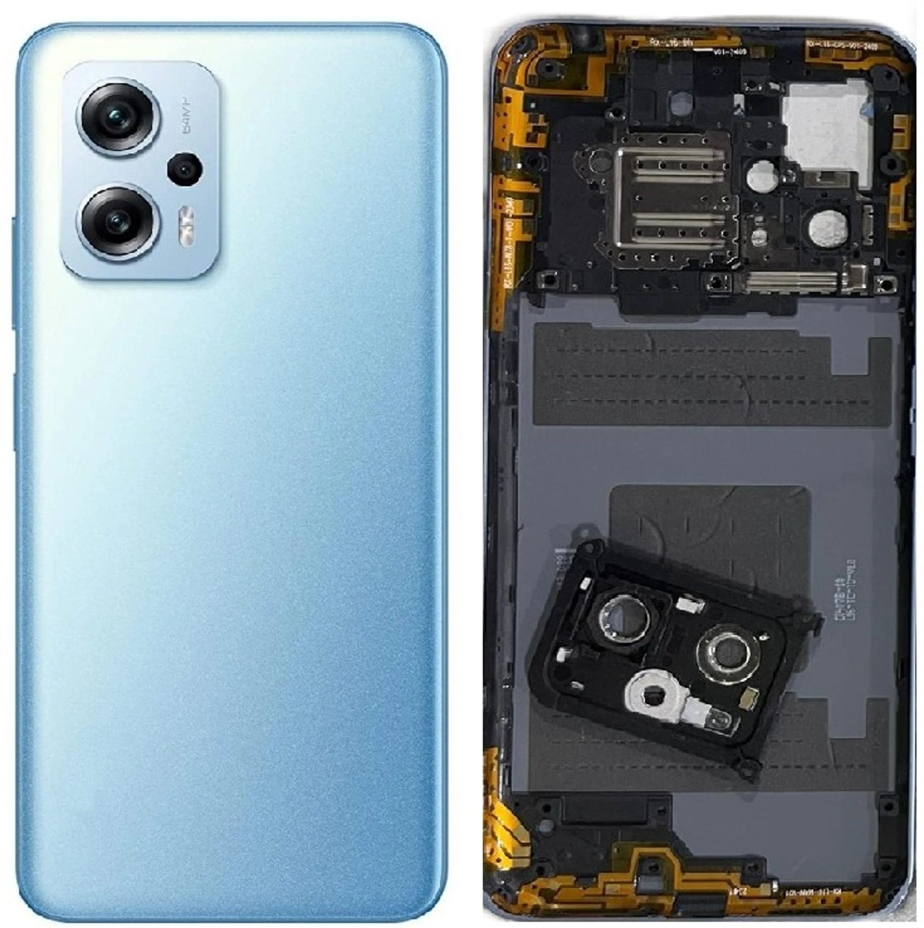 Back Panel Housing Body for Redmi K50i Blue