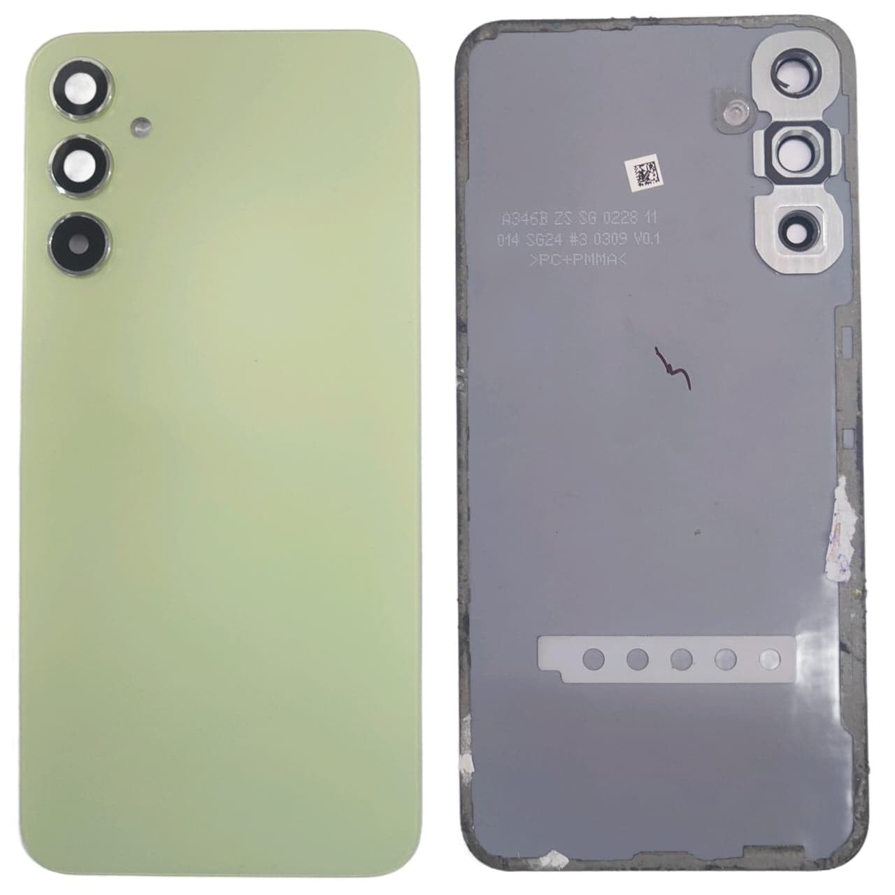 Back Panel with Camera Glass for Samsung Galaxy A34 5G Green