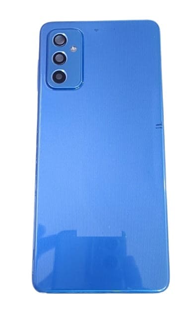 Back Panel With Middle Ring for Samsung Galaxy M52 : Blue thumbnail 4