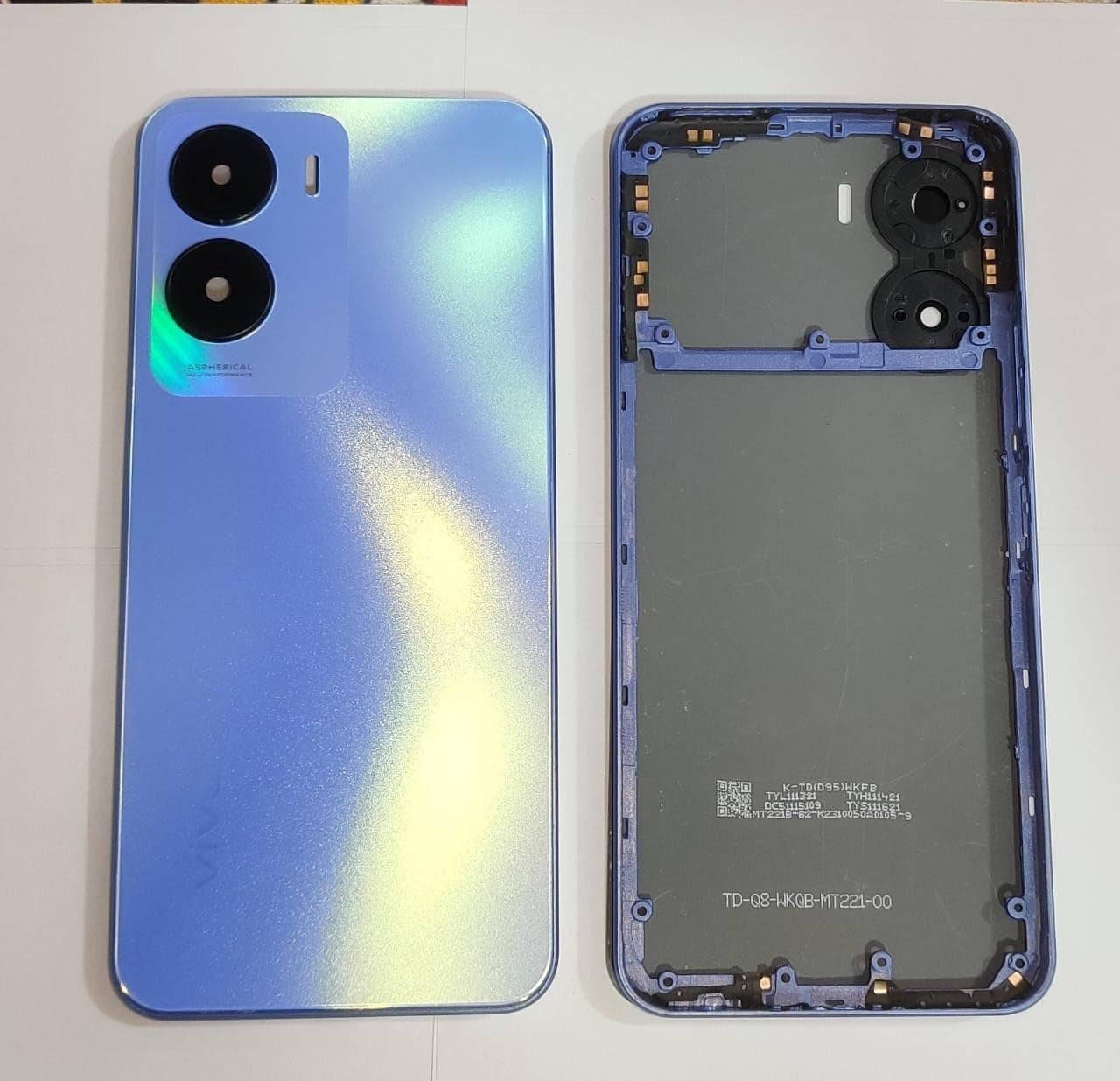 Back Panel Housing for Vivo T2X 5G Blue