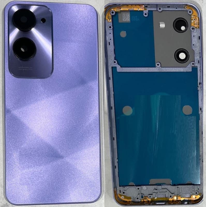 Back Panel Housing for Vivo Y28s Purple