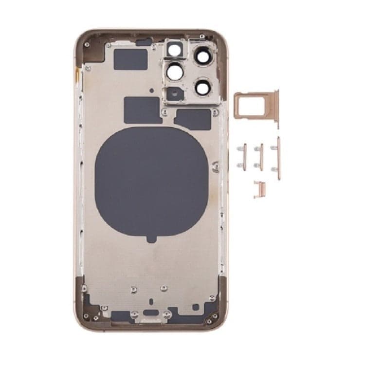 Back Panel Housing for Apple iPhone 11 Pro Gold thumbnail 3