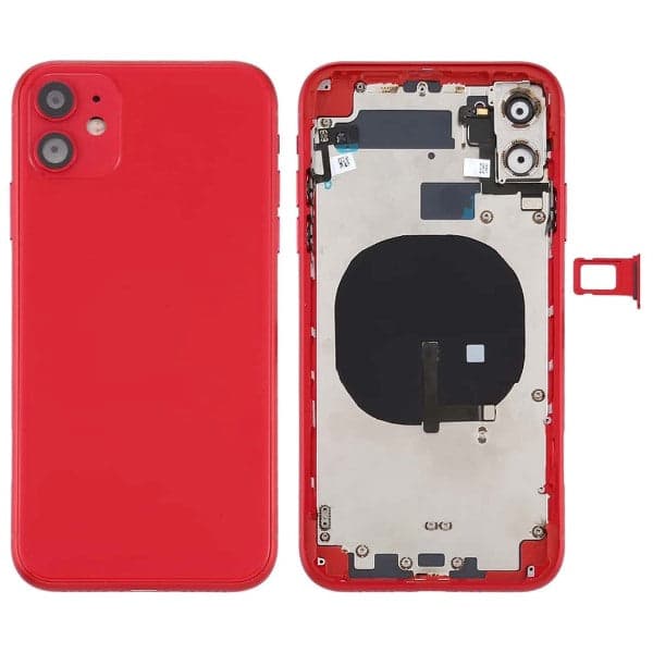 Back Panel Housing for Apple iPhone 11 Red