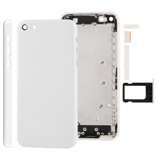 Back Panel Housing for Apple iPhone 5C White thumbnail 2