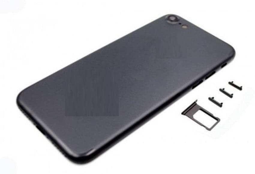 Back Panel Housing for Apple iPhone 7 Black thumbnail 3