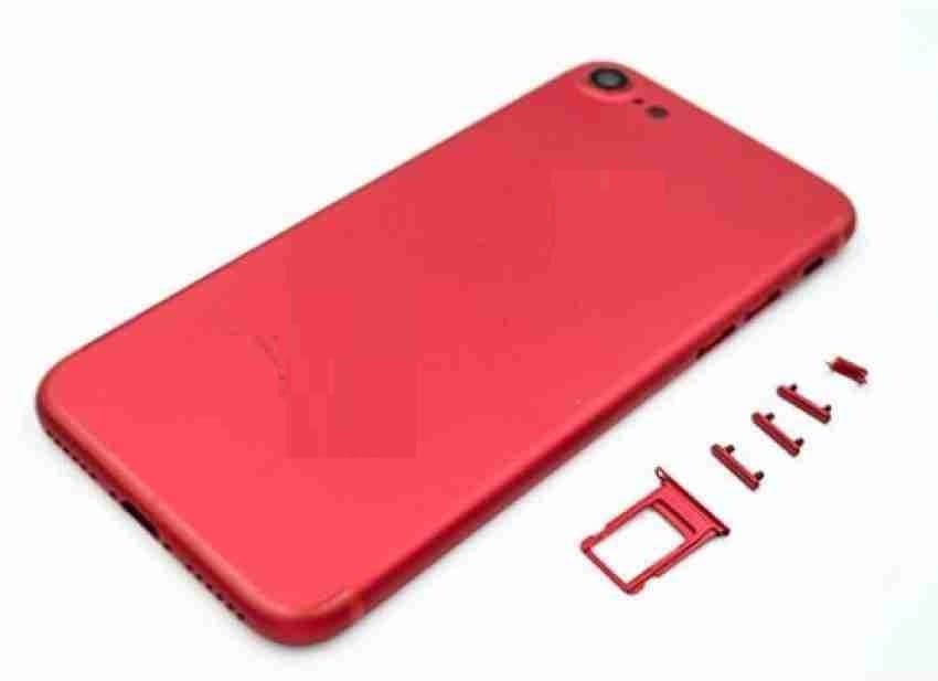 Back Panel Housing for Apple iPhone 7 Red thumbnail 2