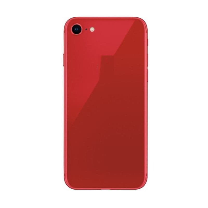 Back Panel Housing for Apple iPhone 8 Red thumbnail 2