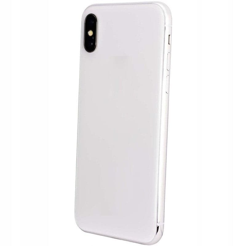 Back Panel Housing for Apple iPhone X Silver thumbnail 3