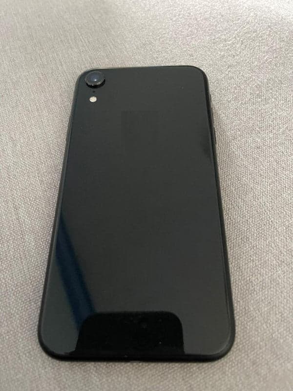 Back Panel Housing for Apple iPhone XR Black thumbnail 2