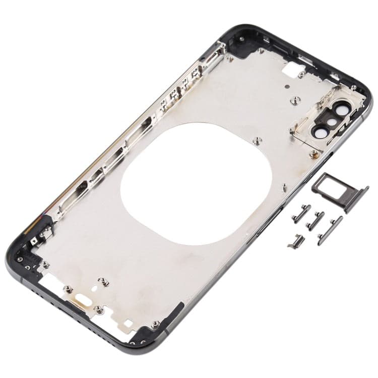 Back Panel Housing for Apple iPhone XS Max Grey thumbnail 2