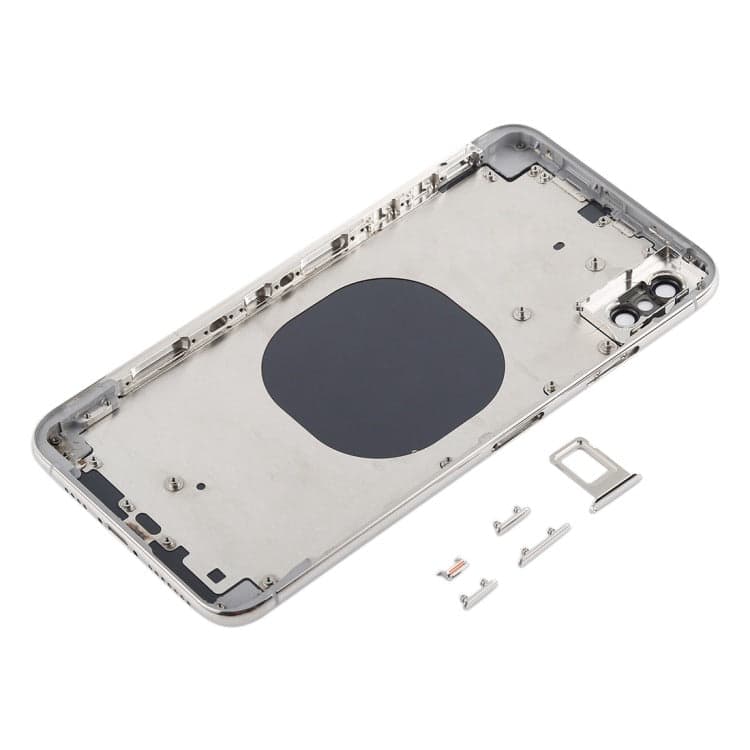 Back Panel Housing for Apple iPhone XS Max Silver thumbnail 3