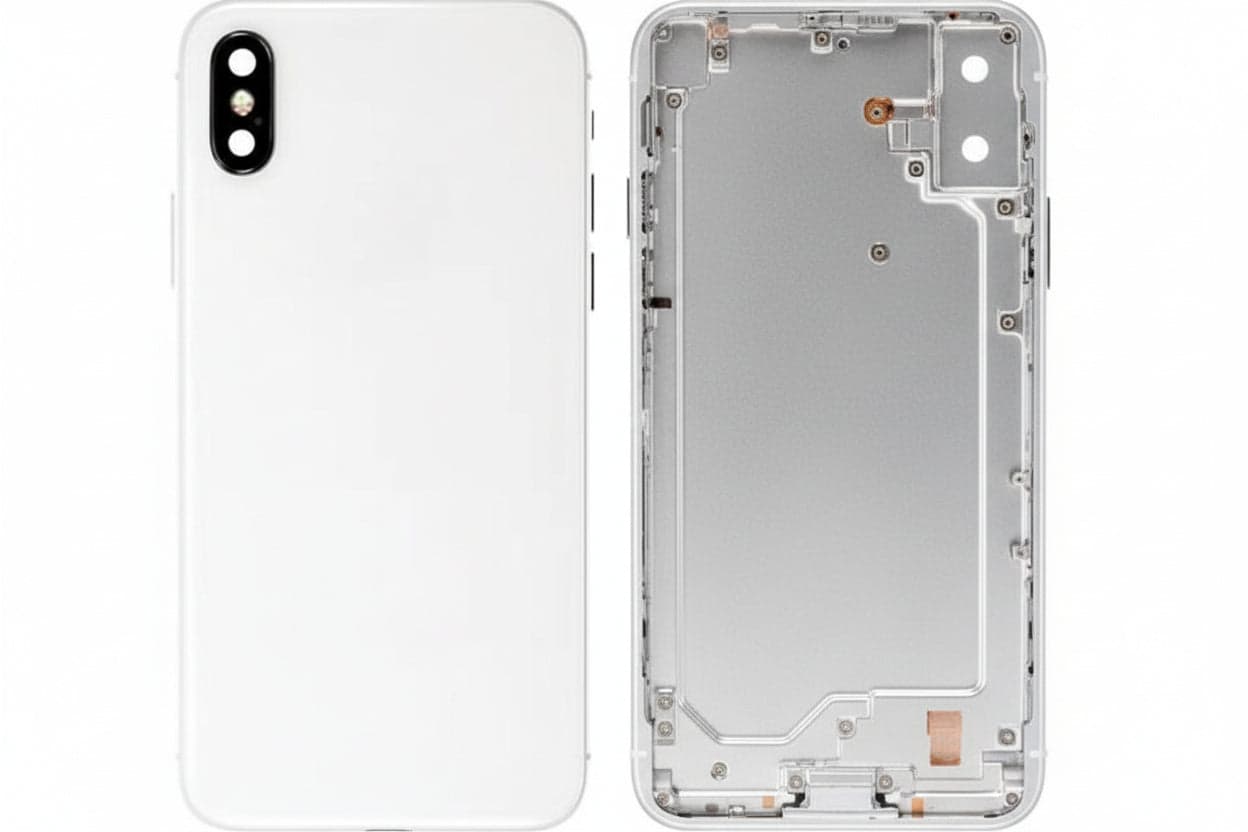Back Panel Housing for Apple iPhone XS Silver