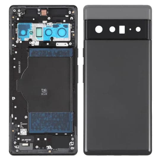 Back Panel Housing for Google Pixel 6 Pro Black