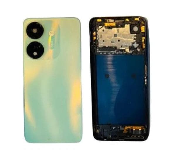 Back Panel Housing for Itel P55 5G Green