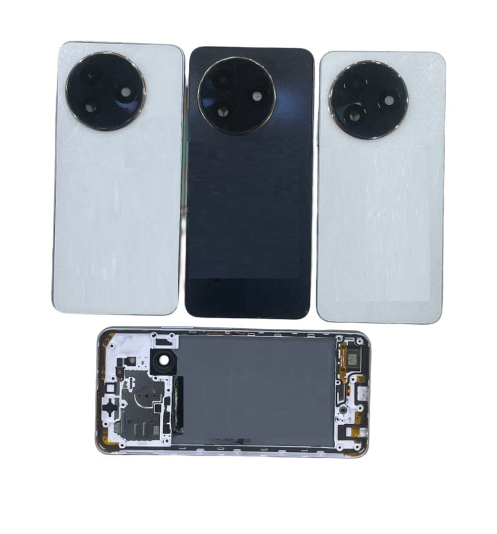 Back Panel Housing for Itel S24 S667LN Black