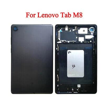Back Panel Housing for Lenovo Tab M8 Black
