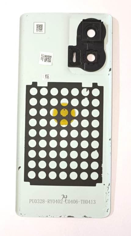 Back Panel with Camera Glass for Motorola Moto Edge 50 fusion Silver thumbnail 3