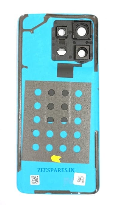 Back Panel with Camera Glass for Motorola Moto Edge 50 Pro Blue thumbnail 3
