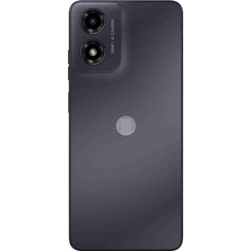 Back Panel housing for Moto G04S Black