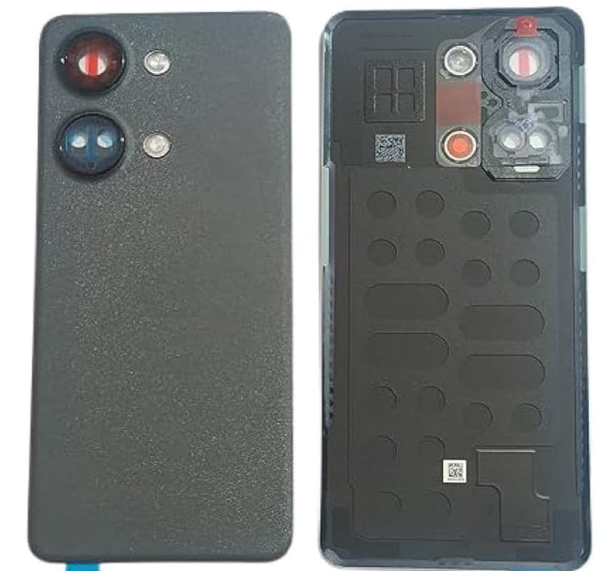 Back Panel with Camera Glass for OnePlus Nord 3 Black