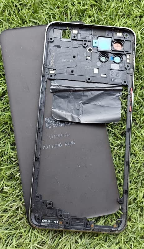 Back Panel Housing for Oppo F17 Pro Black thumbnail 3