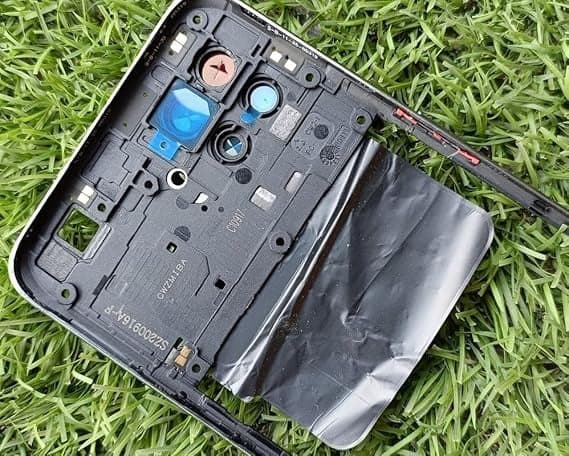 Back Panel Housing for Oppo F17 Pro Black thumbnail 4