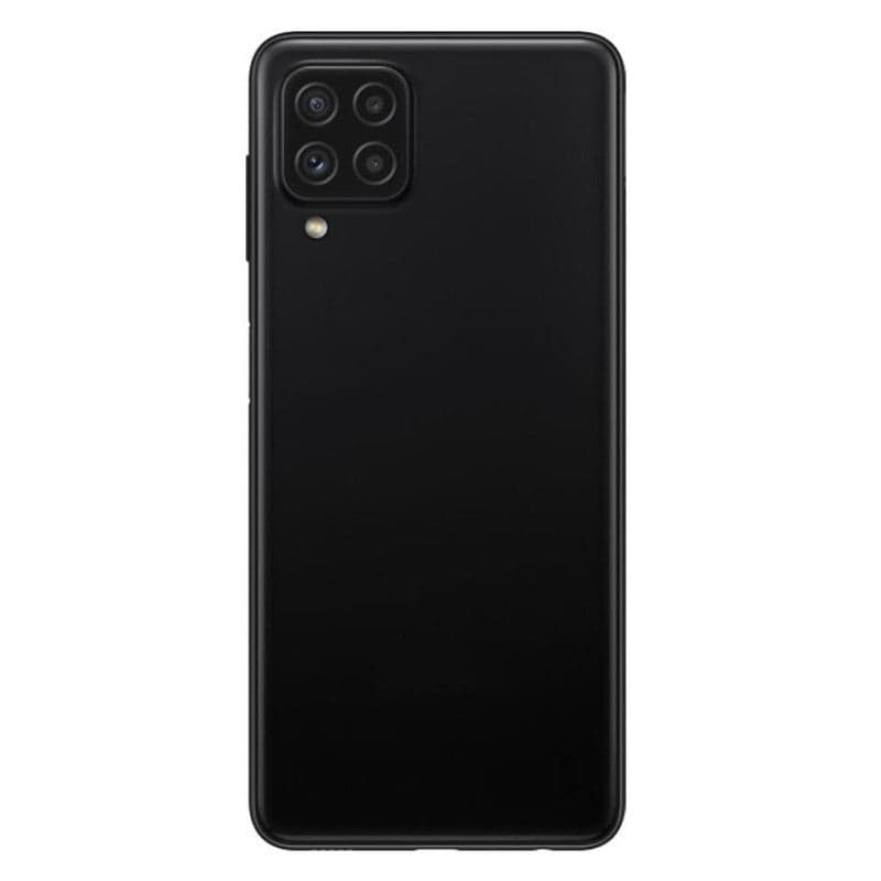Back Panel Cover for Samsung Galaxy A22 (4G) Black thumbnail 2