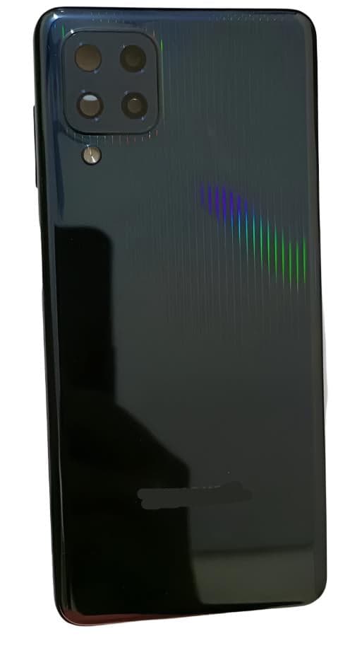 Back Panel With Middle Ring for Samsung Galaxy M32 4G Black thumbnail 3