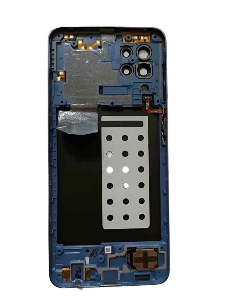 Back Panel With Middle Ring for Samsung Galaxy M32 4G Blue thumbnail 2