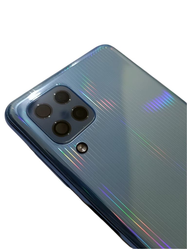 Back Panel With Middle Ring for Samsung Galaxy M32 4G Blue thumbnail 3
