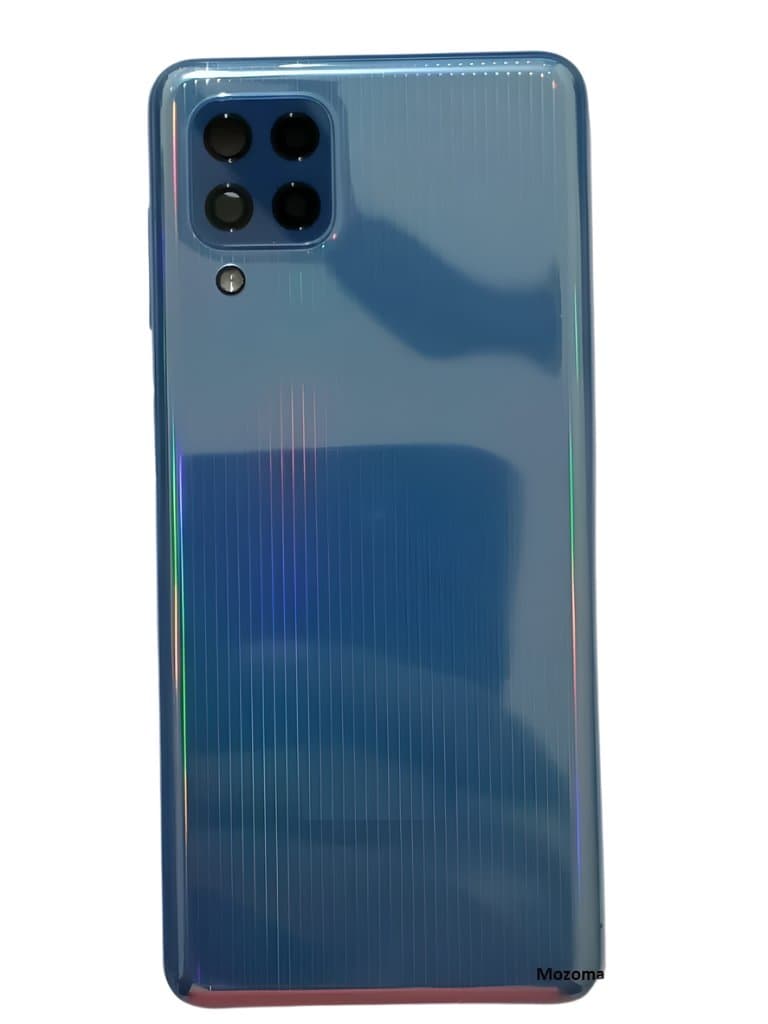 Back Panel With Middle Ring for Samsung Galaxy M32 4G Blue thumbnail 4
