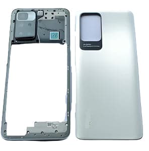 Back Panel Housing with Middle Ring for Redmi Mi 10 Prime : White