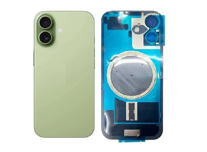 Back Panel with Camera Glass for Apple iPhone 17 Green