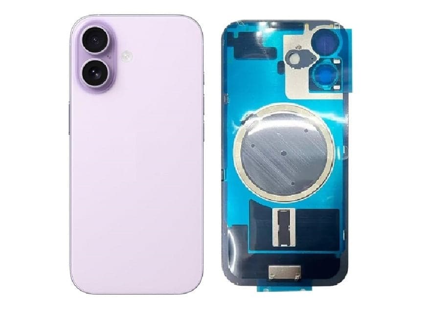 Back Panel with Camera Glass for Apple iPhone 17 Lavender